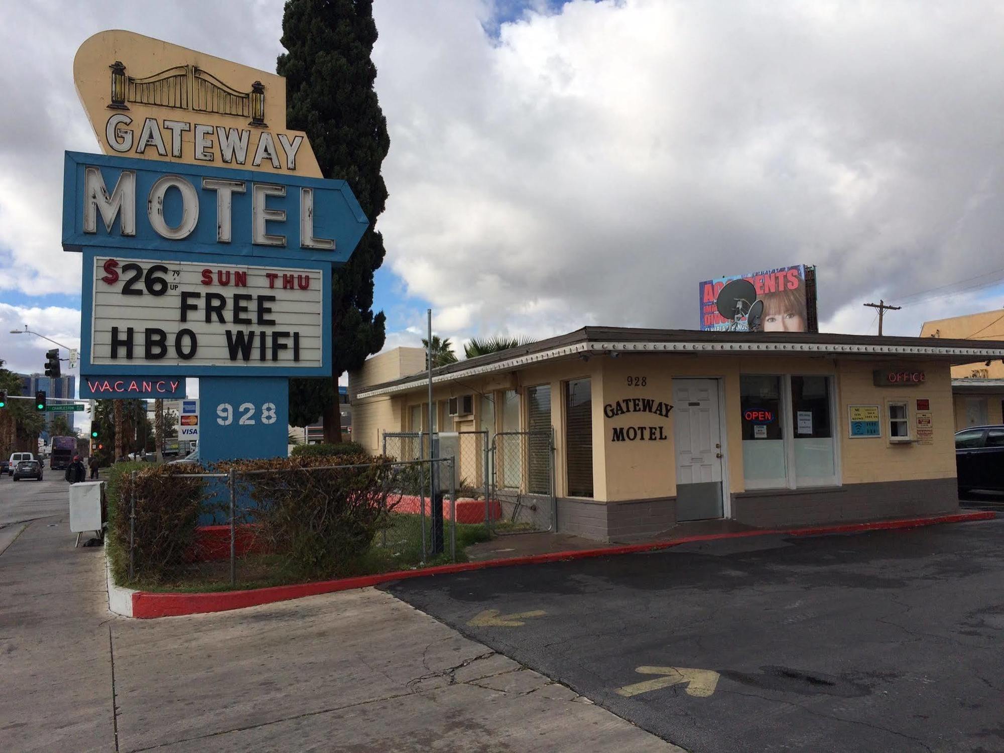 Oyo Gateway Motel Las Vegas North Strip/Fremont St. Area Exterior foto